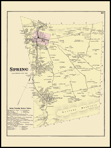Spring Township,Pleasant Gap,Bellefonte