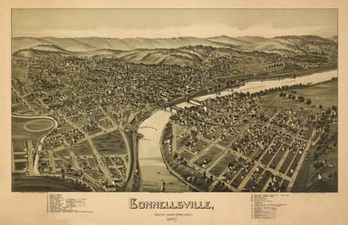 Connellsville Panoramic - 1897