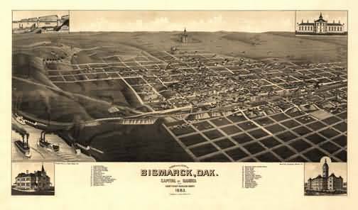 Bismarck Panoramic - 1883