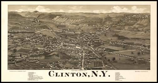 Clinton Panoramic - 1885