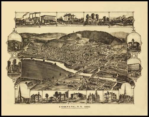 Corning Panoramic - 1882