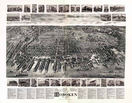 Hoboken Panoramic - 1904