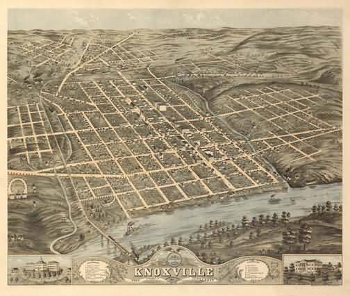 Knoxville Panoramic - 1871