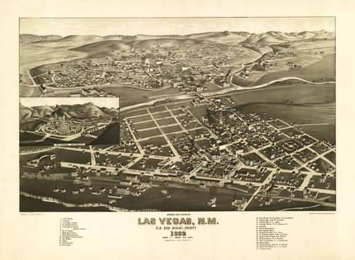 Las Vegas Panoramic - 1892
