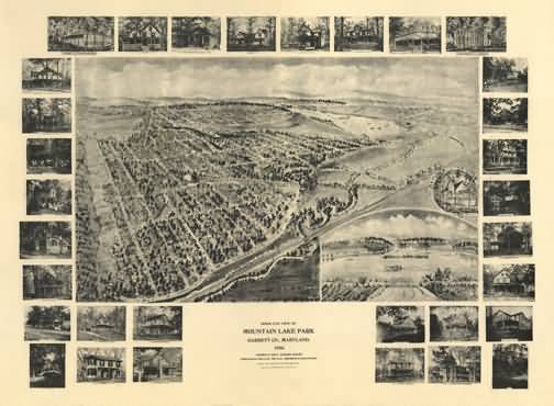 Mountain Lake Park Panoramic - 1906