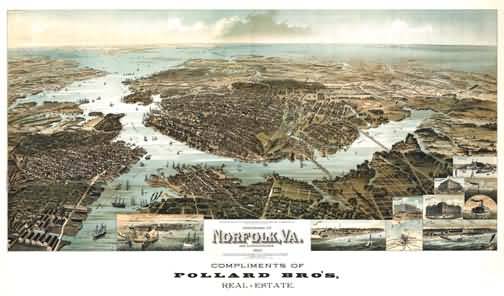 Norfolk Panoramic - 1892