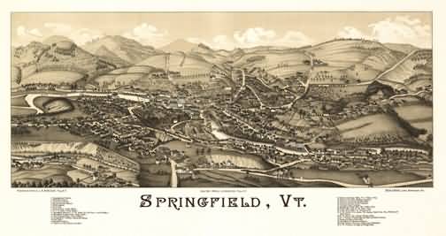 Springfield Panoramic - 1886