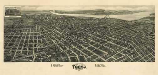 Tulsa Panoramic - 1918