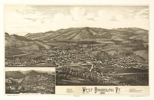 West Randolph Panoramic - 1886