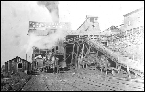 A Tipple - Gaston Mine - Fairmont - West Virginia - 1908