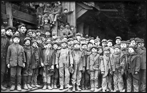 Breaker Boys - Ewen Breaker - South Pittston - 1911