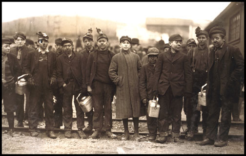 Breaker Boys - Bliss Colliery - Nanticoke - 1911