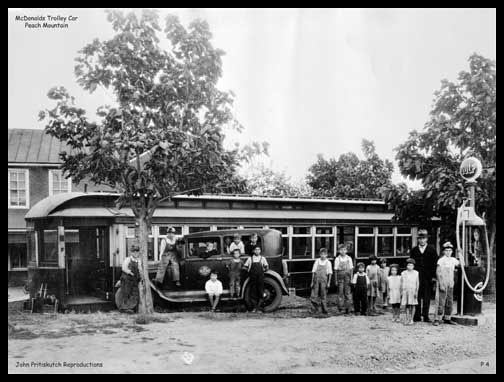 McDonalds Trolley Car Peach Mountain