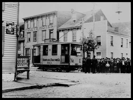 Work Car #1 - Schuylkill Traction Company - Gilbert Street