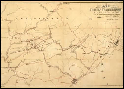 Through Traffic Railway 1868