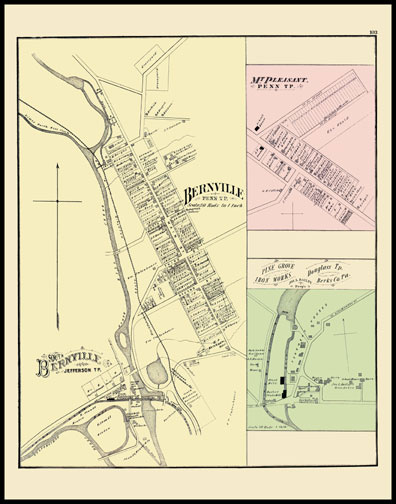 Bernville,Mt Pleasant,Pine Grove Iron Works