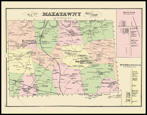 Maxatawny Township,Bower,Rothrocksville
