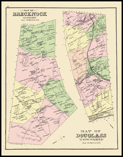 Brecknock Township,Douglass Township