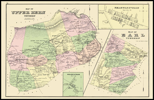 Upper Bern Township,Earl Township,Shanesville,Shartlesville