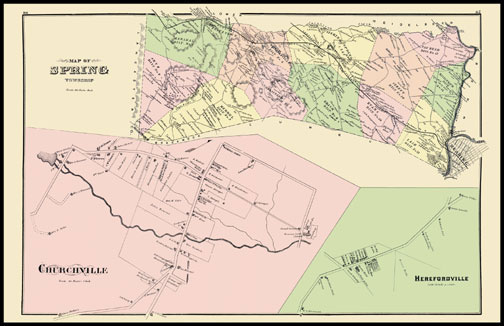 Spring Township,Churchville,Herefordville