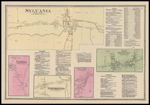 Sylvania,Leona,Springfield,Mill City,East Smithfield