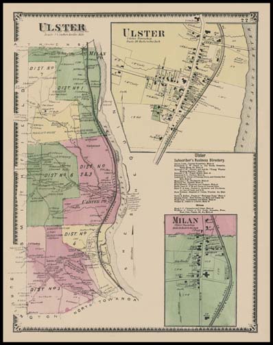 Ulster Township,Ulster,Milan