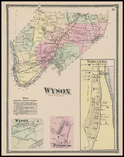 Wysox Township,Wysox,Myersburg,Towanda