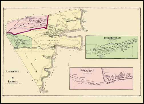 Lausanne & Lehigh Townships,Rockport,Buck Mountain