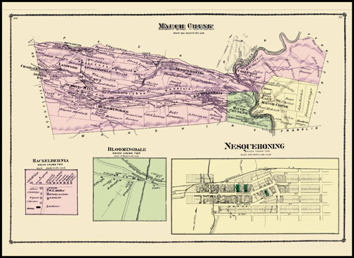 Mauch Chunk Township,Nesquehoning,Bloomingdale,Hackelbernia