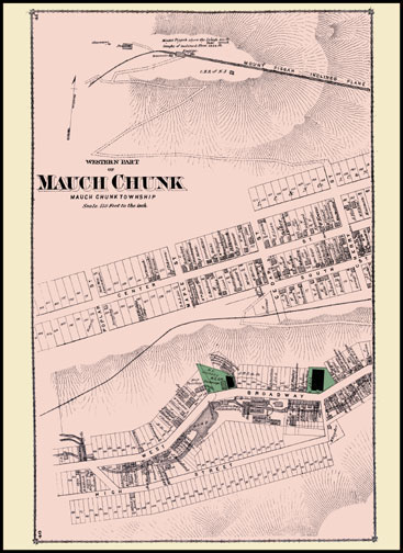 Western Part of Mauch Chunk