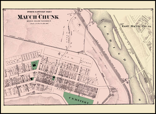 North Eastern Part of Mauch Chunk