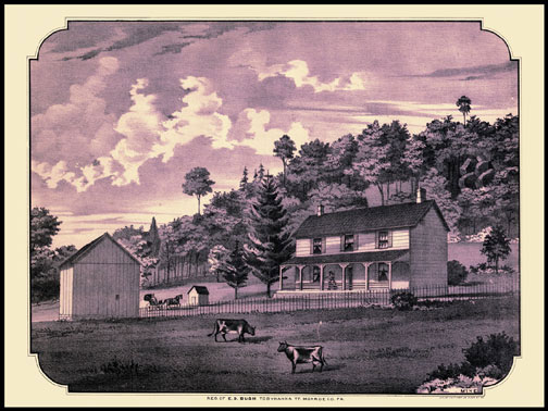 Residence of Ed Bush,Tobyhanna