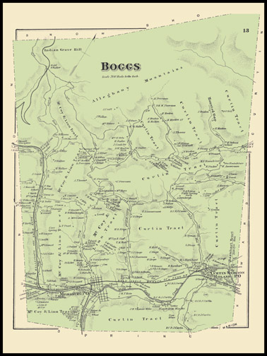 Boggs Township,Milesburg,Curtain Station,Roland