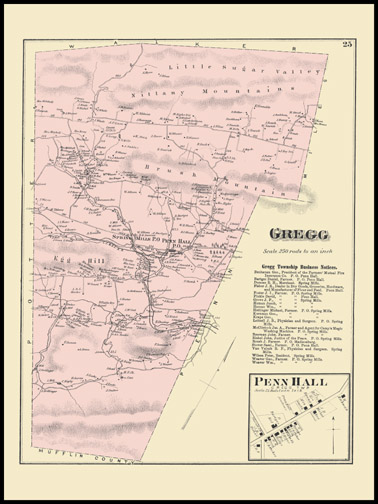 Gregg Township,Spring Mills,Penn Hall