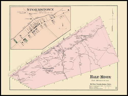 Half Moon Township,Stormstown,Loveville