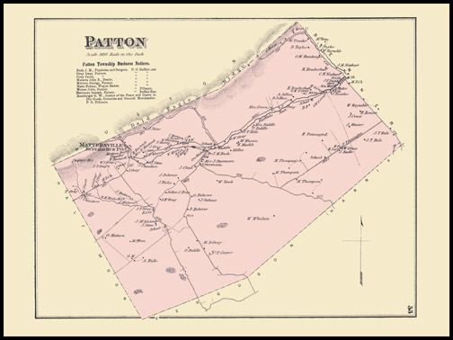 Patton Township,Matternville,Buffalo Run
