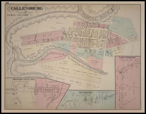 Callensburg,Beaver City,Richmond,East Foxburg