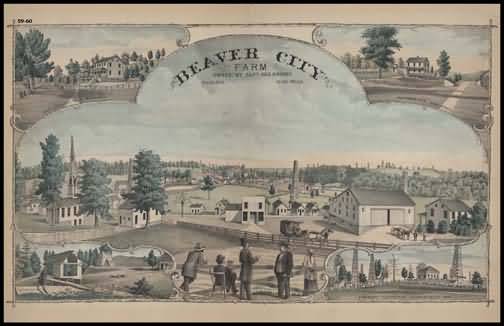 Beaver City Farm Owned By Capt. Geo. Kribbs