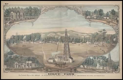 Logue Farm,Oil Farm & Residence of Eli Logue