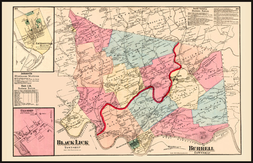 Black Lick Township,Burrell Township,Jacksonville,Fillmore