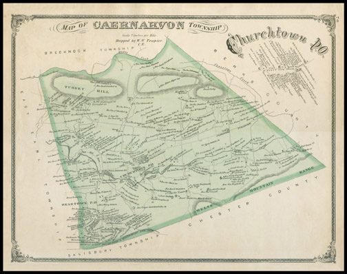 Caernarvon Township,Churchtown