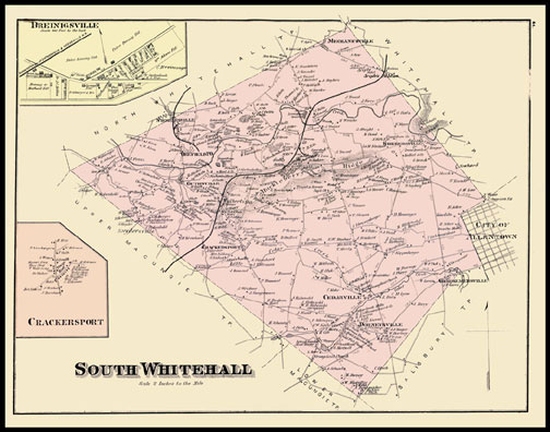 South Whitehall Township,Crackersport,Breinigsville