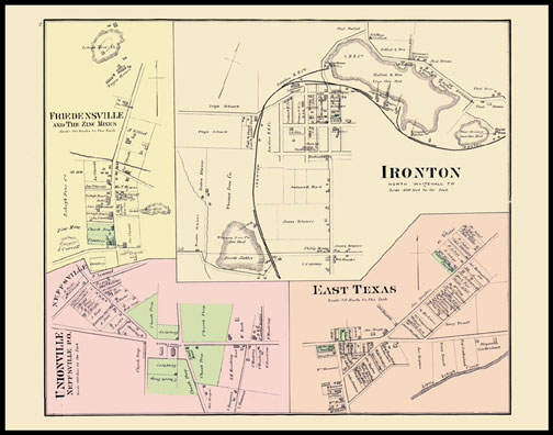 Ironton,Unionville,East Texas,Freidensville
