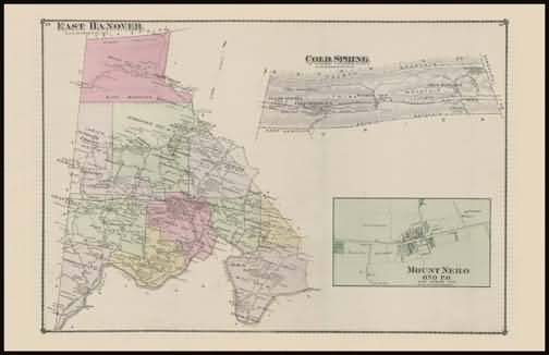 East Hanover Township,Cold Spring,Mount Nebo Ono