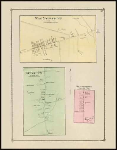 West Myerstown,Kutztown,Weaverstown