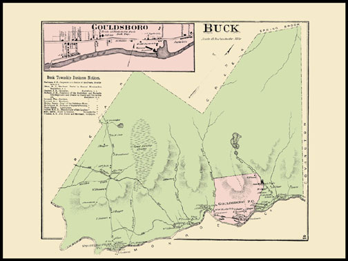 Buck Township,Gouldsboro