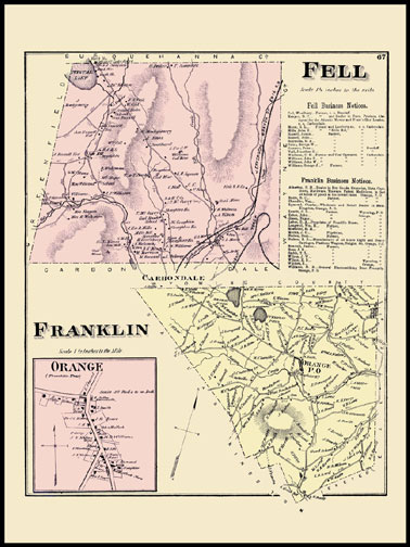 Fell Township,Franklin Township,Orange