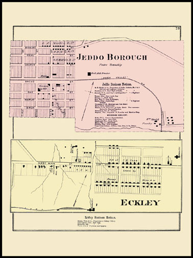 Jeddo Borough,Eckley