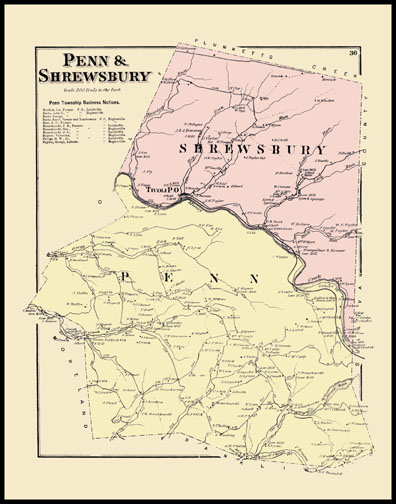Penn Township,Shrewsbury Township