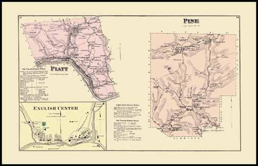 Platt Township,Pine Township,English Center
